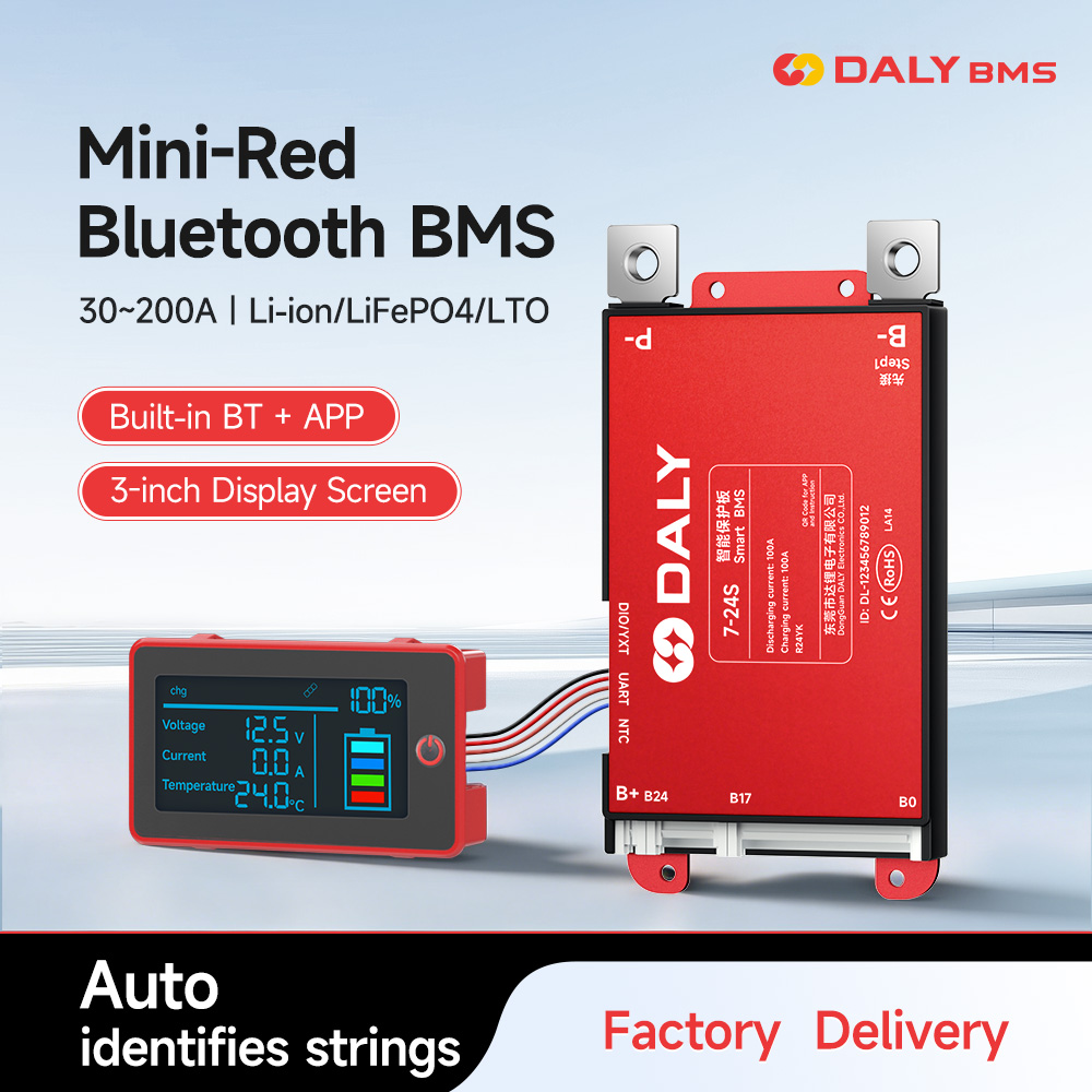 Smart Bms 24S 200A Bluetooth Lifepo4 - دالي الذكية BMS 4S 7S 8S