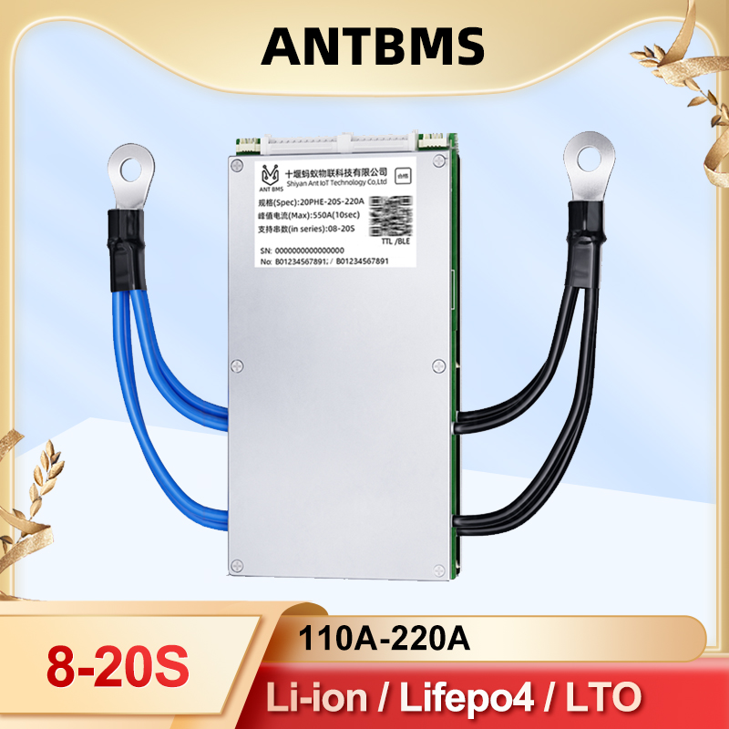 Smart Bms 24S 200A Bluetooth Lifepo4 - ANT Smart BMS 8S-20S مع WiFi