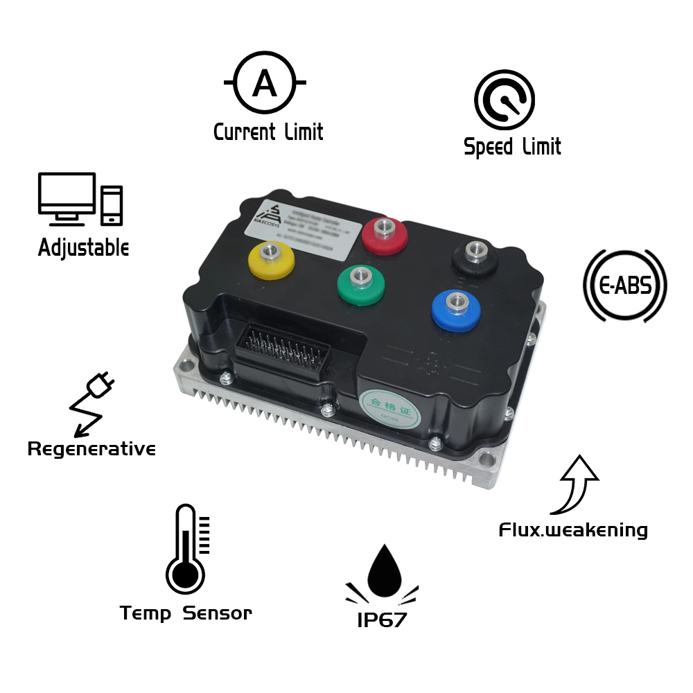 مجموعة محرك QS MOTOR QS165 V2  - مراجعة Mid Drive Motor Kit 72V 5000W وسعره