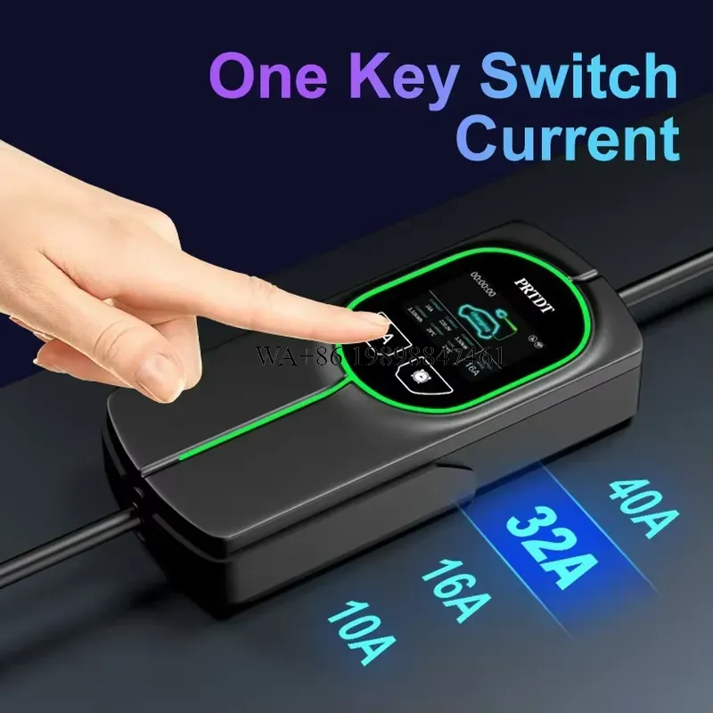 شاحن Wmwmnu لـ RUIVANDA بقوة 3 - مراجعة J1772 Evse 32A Level 2 Charger وسعره