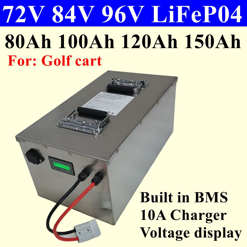 بطارية ليثيوم فوسفات الحديد 24 - مراجعة Lifepo4 72V 100Ah Battery Pack Ev وسعره
