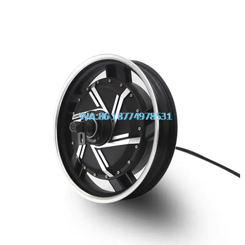 محرك عجلة بدون فرشاة تيار مستم - مراجعة Qs Motor 273 8000W Hub Motor وسعره