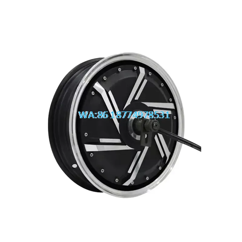 محرك عجلة بدون فرشاة تيار مستم - مراجعة Qs Motor 273 8000W Hub Motor وسعره