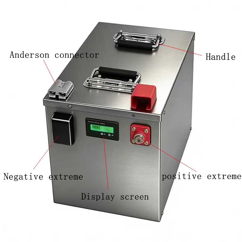 بطارية ليثيوم فوسفات الحديد Li - مراجعة Lifepo4 72V 100Ah Battery Pack Ev وسعره